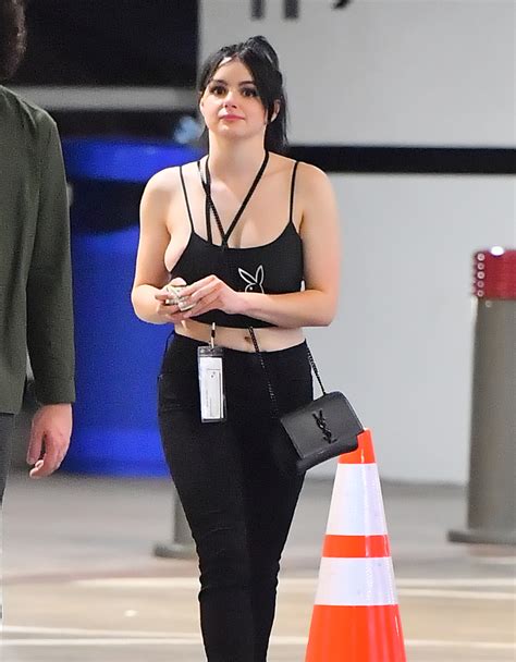 Ariel Winter Areola Slip While Out In Hollywood