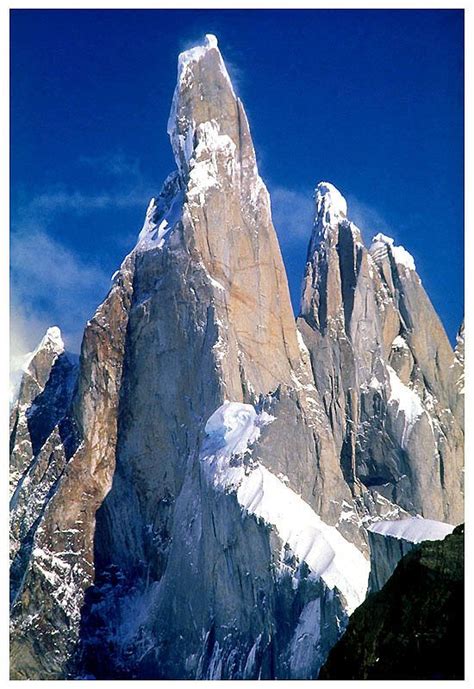 Cerro Torre Is One Of The Mountains Of The Southern Patagonian Ice