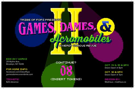 Games Dames Acromobiles Oct 14 16th