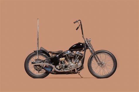 Old School Cool 1955 Harley Davidson Panhead By Prism Supply Co