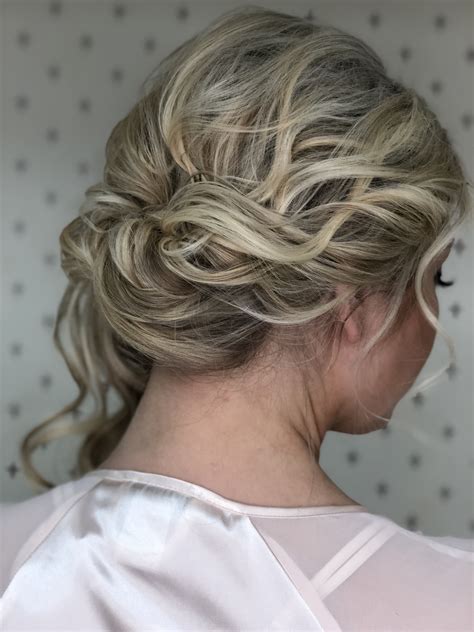 Loose And Soft Side Swept Updo For The Bride By Sherinne Wedding