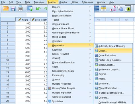 How To Perform Multiple Linear Regression In Spss Statology