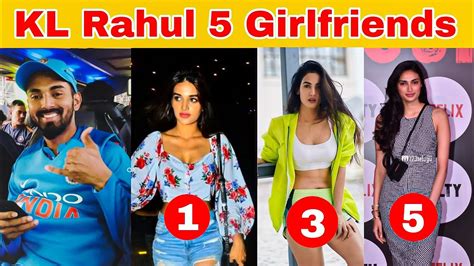 Kl Rahul 5 Girlfriends Kl Rahul Girlfriend List Nidhi Agarwal Athiya Shetty Sonam