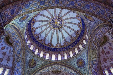 The 7 Most Jaw Dropping Ceilings Around The World Blue Mosque