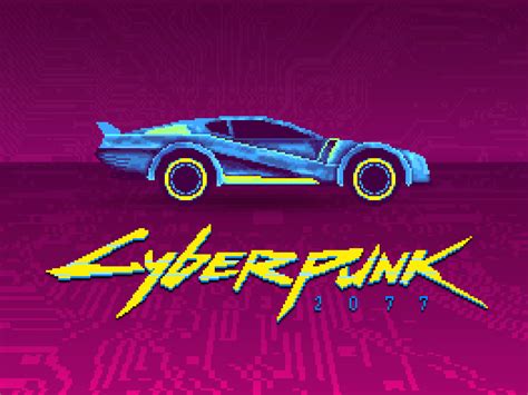 Cyberpunk 2077 Pixel Art By Henry Dan On Dribbble