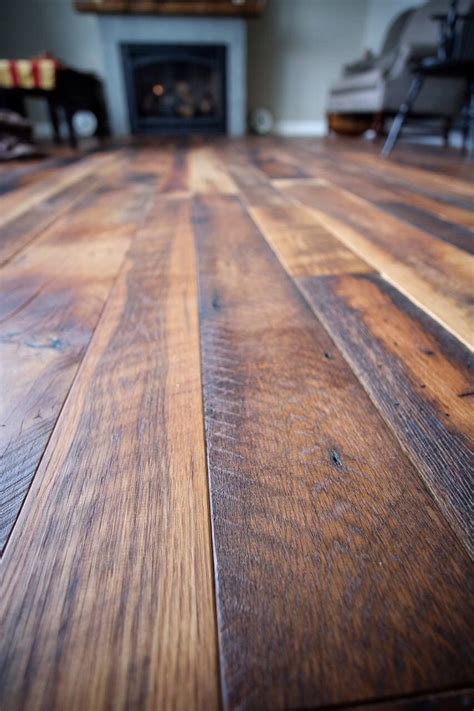 Rustic Wide Plank Hardwood Flooring Photos