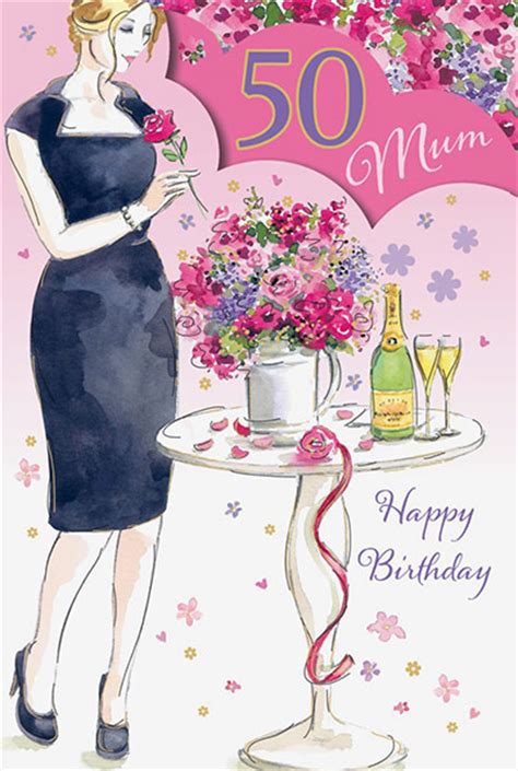 Check spelling or type a new query. Mum 50th Birthday Card