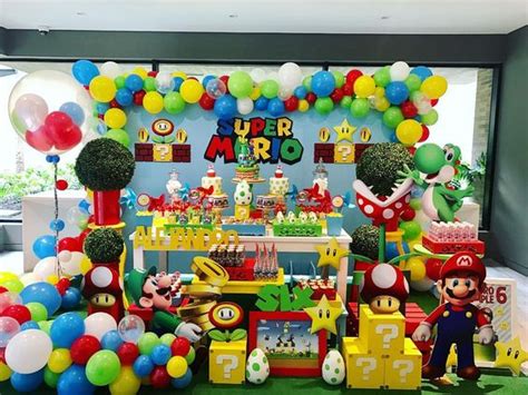 Decoracion De Fiesta De Mario Bros Baby Guía Para Su Decoración