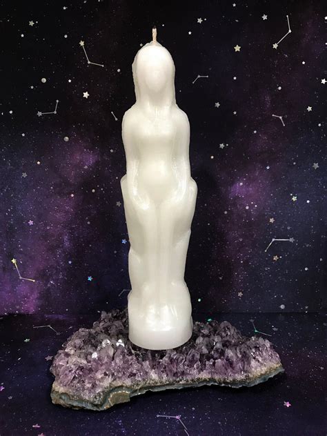Divine Female Figure Candle Etsy