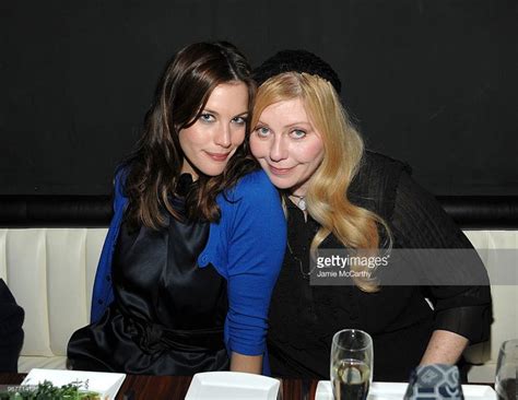 Actress Liv Tyler And Mother Bebe Buell Attends G Star Raw Presents