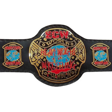 Brand New Ecw World Heavyweight Championship Title Belt Brass Plated