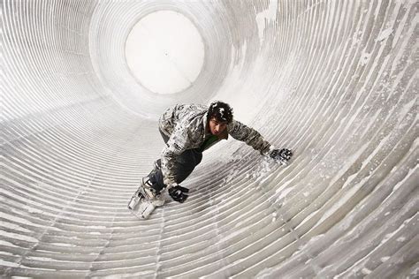 Snowboarding Through The Summertime The Snowtunnel