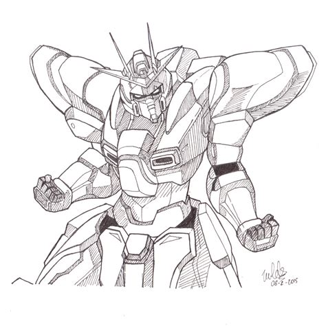 Gundam Drawing At Getdrawings Free Download