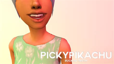 Pickypikachu Buck 3d Teeth
