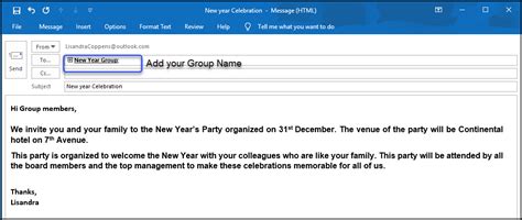 How To Create A Group Email In Outlook A Step By Step Guide
