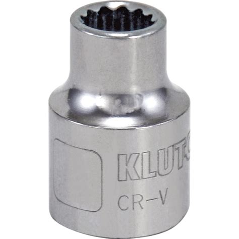 Klutch Socket — Metric 9mm 38in Drive 12 Pt Northern Tool