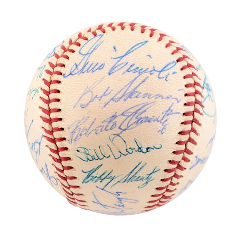 Lot Detail 1961 Pittsburgh Pirates Team Signed Baseball