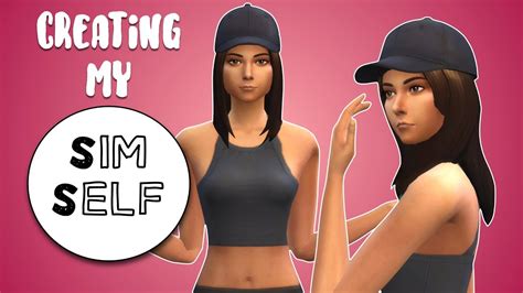 The Sims 4 Creating Myself Youtube