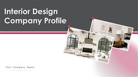 Interior Design Company Profile Powerpoint Presentation Slides Slide01 