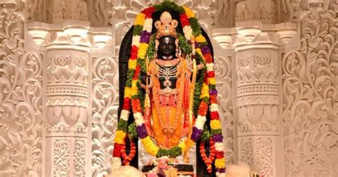 Ayodhya S Ram Lalla Idol Is Carved From 2 5 Billion Years Old Black Granite