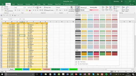 Opening the excel samples in excel and exploring the worksheets provides some of the answers. Managing Large Datasets in Excel - with Deb Ashby ...