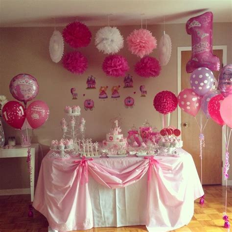 Decoration Anniversaire Fille 1 An