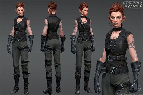 Female Character Design Dishonored Character Art