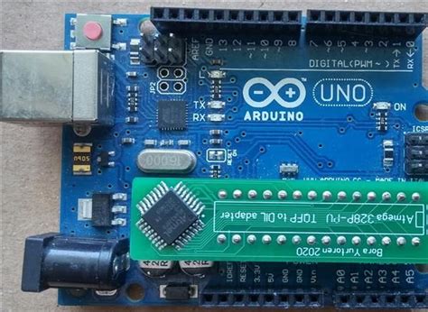 An Arduino Board With Various Components Attached To It