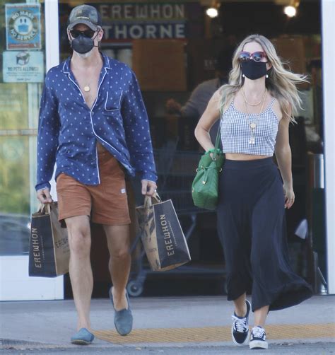 Annabelle Wallis And Chris Pine Shopping In Los Angeles 1 Luvcelebs