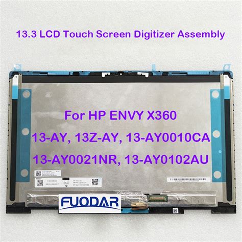 133 Lcd Touch Screen Digitizer Assembly For Hp Envy X360 13 Ay 13z Ay Ay0102la L94493 001 13