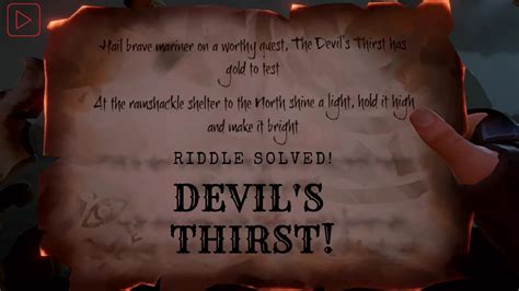 Maybe you would like to learn more about one of these? Sea Of Thieves Riddle Devils Thirst Long Riddle. - YouTube