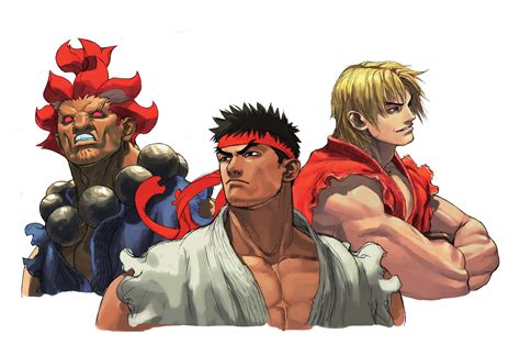 Street Fighter 3 Concept Art