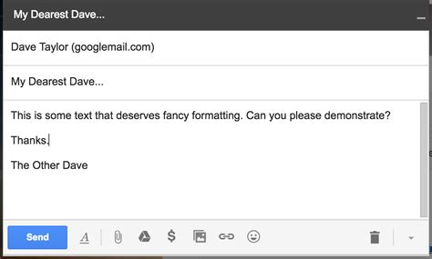 Add Text Colors And Formats To Gmail Email Messages Ask Dave Taylor