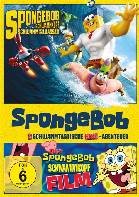 Spongebob Schwammkopf Der Film Schwamm Aus Dem Wasser 2 Dvds Jpc