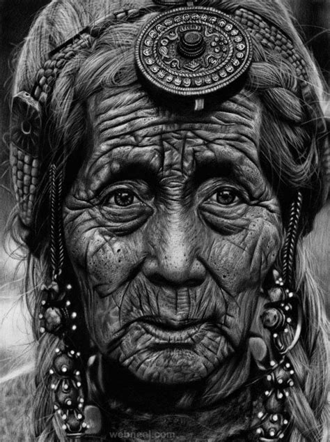 Daily Inspiration Portrait Pencil Drawing By Bombasoldier Webneel