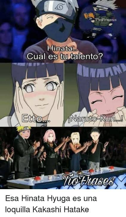 ¡memes De Hinata Hyūga Anime Naruto Naruto Memes Naruto Cute