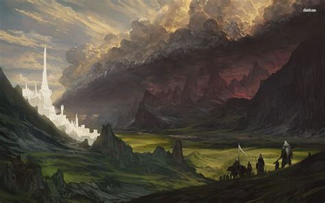 Fantasy Landscape Noah Bradley Environment Concept Art