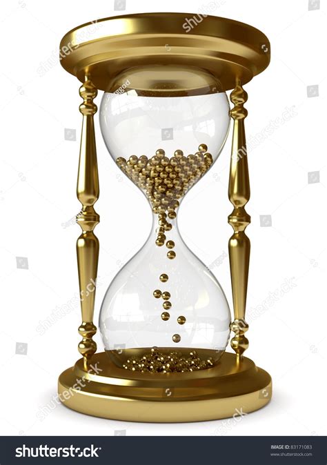 Golden Hourglass Stock Illustration 83171083 Shutterstock