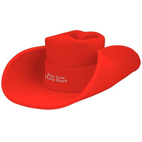 4imprintca Foam 50 Gallon Cowboy Hat C134379