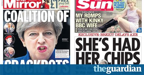 Tories Turn On Theresa Papers Across The Spectrum On Mays Future Media The Guardian