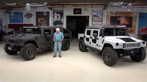 Mil Spec Hummers Visit Jay Lenos Garage Autoblog Jay Leno Garage