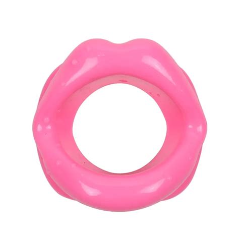 Sexy Lips Rubber Mouth Gag Open Fixation Mouth Stuffed Oral Toys For