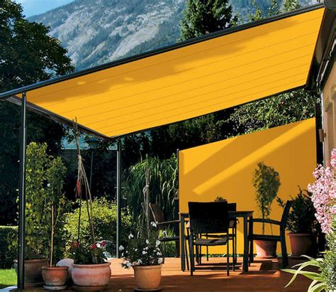 It is constructed outdoor at a given angle of elevation while connected to a building. Diy shade canopy ideas for patio & backyard decoration (7