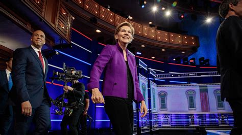 opinion elizabeth warren aced the first democratic debate the new york times