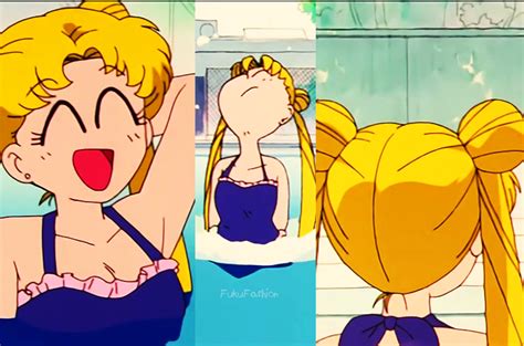 Sailor Moon Fashion Episode 23 Usagi Bathing Suit