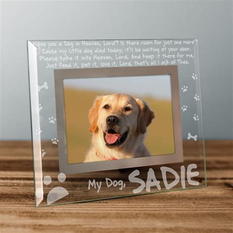 Dog Frame Personalized Dog Memory Pet Frame Photo Picture Frame Frames