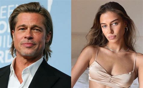 Nicole Poturalski Novia De Brad Pitt Est Casada Y Su Esposo Sabe De Su Relaci N