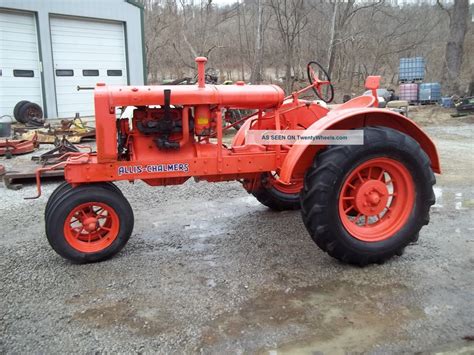 1936 Wc Allis Chalmers Tractor Sharp