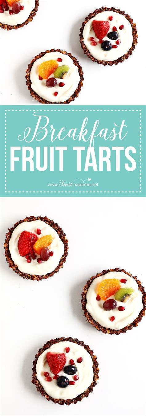 Breakfast Fruit Tarts Recipe Food Recipes Fruit