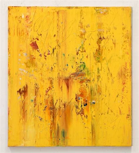 Saatchi Art Artist Radek Smach Painting Yellow Abstract Painting